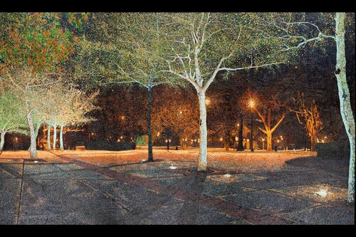 The Oval, OSU par Leo Joseph, Peinture en vente sur Singulart