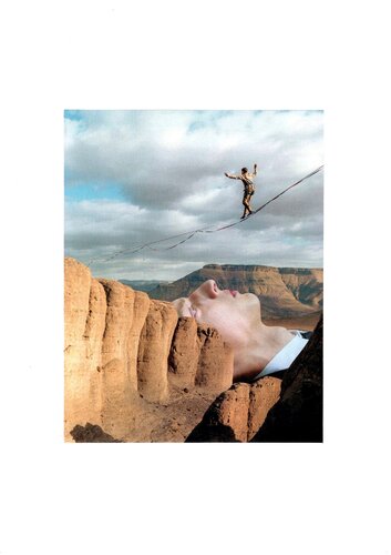 WITHOUT DOUBLE BOTTOM di Melanie Giovanna Landro, Opera su carta in vendita su Singulart