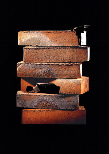 BRICKS | 4|5 di Melanie Giovanna Landro, Opera su carta in vendita su Singulart