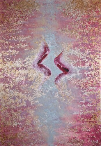 Love di Julia Gust - Trybuś Grzegorz Gust, Pittura in vendita su Singulart