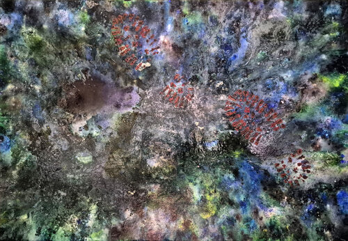 Intruder by Julia Gust - Trybuś Grzegorz Gust, Painting for Sale on Singulart