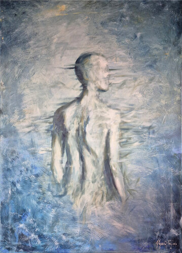 Undetermined condition di Julia Gust - Trybuś Grzegorz Gust, Pittura in vendita su Singulart