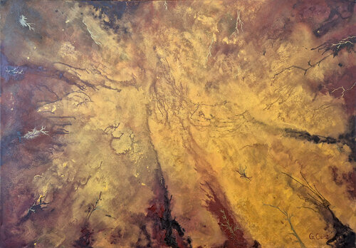 roots by Julia Gust - Trybuś Grzegorz Gust, Painting for Sale on Singulart