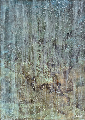 When the sky weeps - Matrix de Julia Gust - Trybuś Grzegorz Gust, Pintura a la venta en Singulart