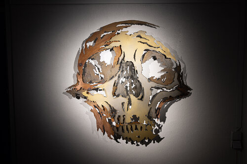 Crane ( Skull ) 107 von Frédéric Daty, Skulptur kaufen auf Singulart