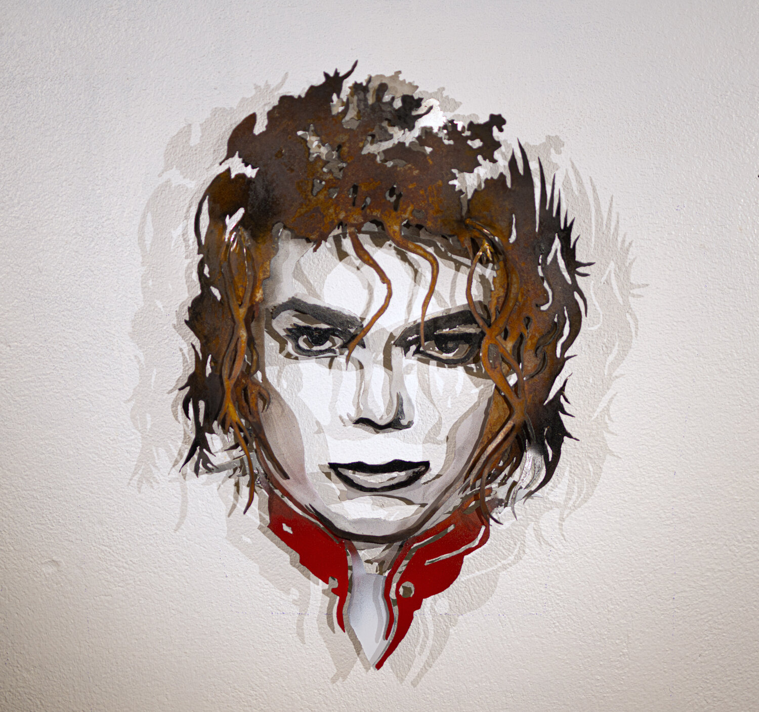 Michael Jackson - Metal portrait Frédéric Daty