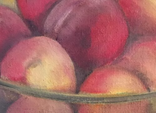Die Pfirsiche by Peter Maisch, Painting for Sale on Singulart