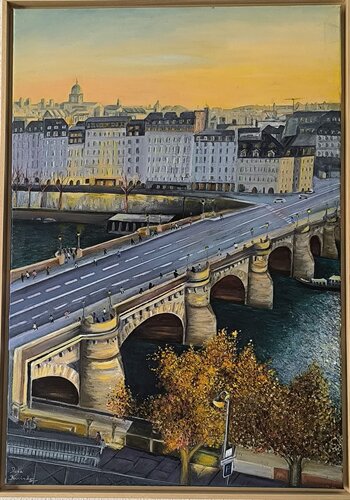 Pont Neuf París van Rosa María Fernández, Schilderij te koop op Singulart