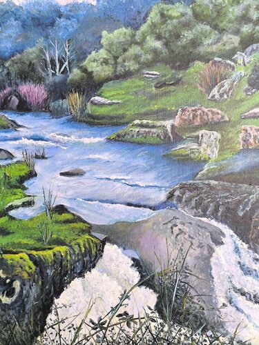 El arroyo van Rosa María Fernández, Schilderij te koop op Singulart