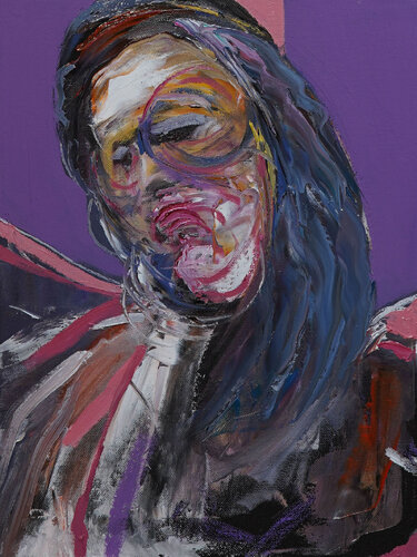 Volto di Cristo in Croce van Emilio Ventura, Schilderij te koop op Singulart