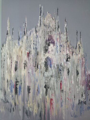 Il Duomo di Milano von Emilio Ventura, Malerei kaufen auf Singulart