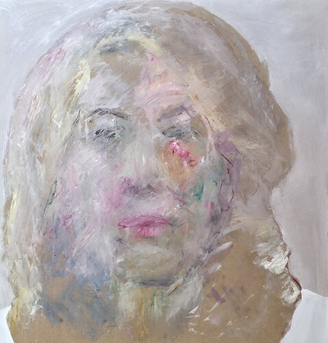 Volto di donna van Emilio Ventura, Schilderij te koop op Singulart