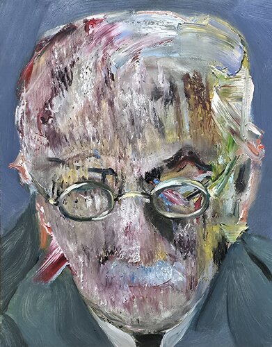 Carl Gustav Jung par Emilio Ventura, Peinture en vente sur Singulart