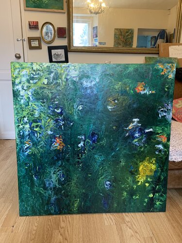 Jungle Blossom von sue (kisa) Gallaugher, Malerei kaufen auf Singulart