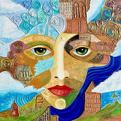Gardens of Memory by LIUDMILA ABRAMOVA, Painting for Sale on Singulart