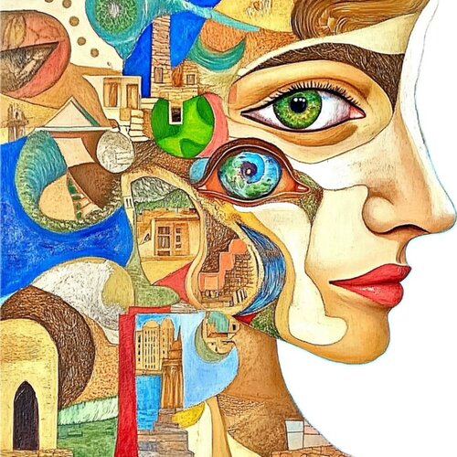 Portal of Time by LIUDMILA ABRAMOVA, Painting for Sale on Singulart