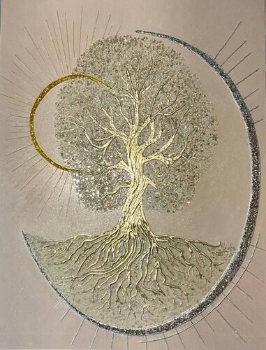 Tree of Life di LIUDMILA ABRAMOVA, Pittura in vendita su Singulart