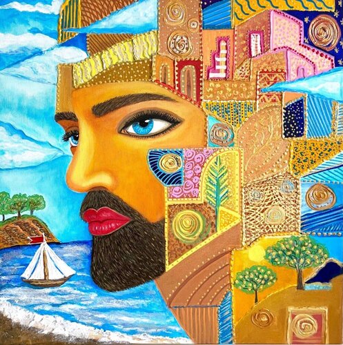 Assembled from Light by LIUDMILA ABRAMOVA, Painting for Sale on Singulart