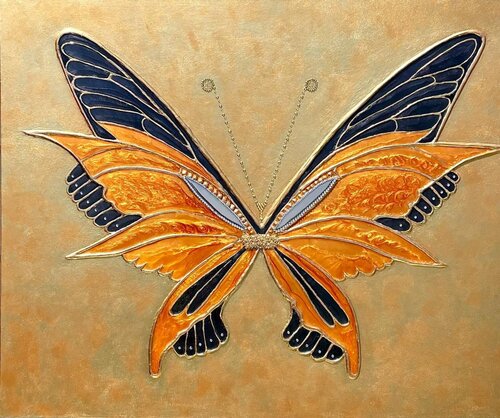 Golden Breath of Light by LIUDMILA ABRAMOVA, Painting for Sale on Singulart