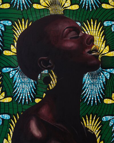 Calme rouge von Malaika Sabu-Baudi, Malerei kaufen auf Singulart