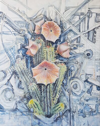 Hoodias, eden project de CATALINA CORTES, Pintura a la venta en Singulart