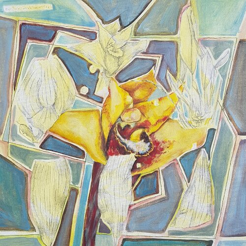 Connecting Threads #4 di CATALINA CORTES, Pittura in vendita su Singulart