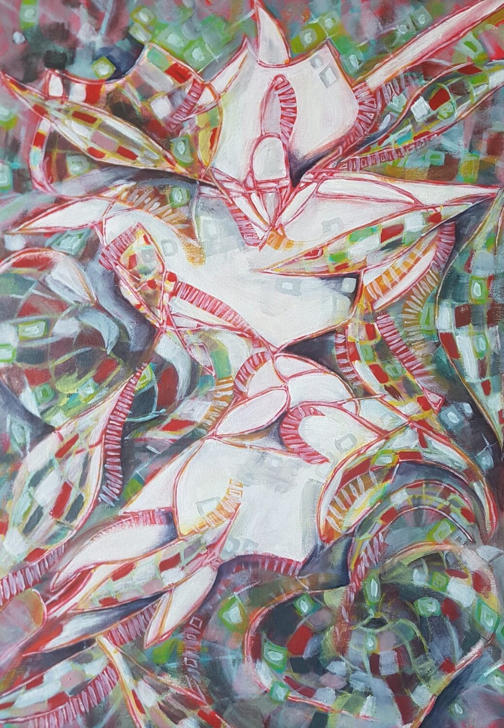 Orquídea No 10 CATALINA CORTES Pintura original en venta