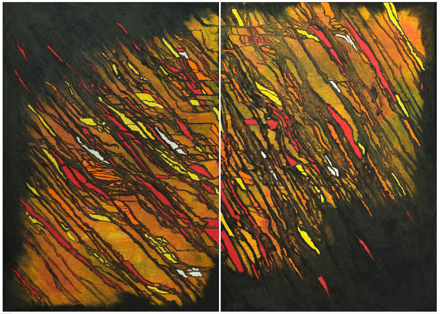 #202503 ABSTRACT DIPTYCH Marcel Rafaël Alec