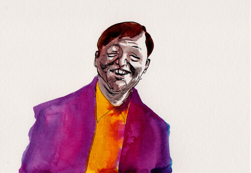 "So schaux du mir aus!" van Marc Herold, Werk op papier te koop op Singulart