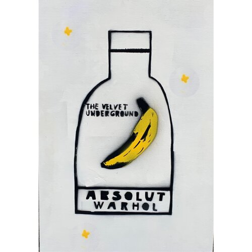 Absolut Warhol / The Velvet Underground de Goran Kosanovic, Pintura a la venta en Singulart