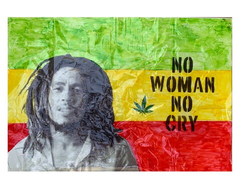 Transparent paintings-Bob Marley de Goran Kosanovic, Fotografía a la venta en Singulart