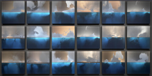 18 Clouds, The Lightness of the Virtual by Paul Emile Rioux, Other Media for Sale on Singulart