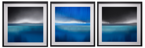 Turquoise Triptych, de Paul Emile Rioux, Otros medios a la venta en Singulart