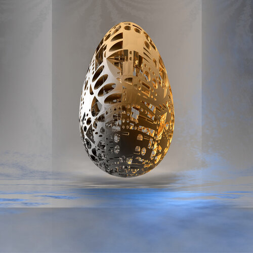Nucleus_2a par Paul Emile Rioux, Autres supports en vente sur Singulart