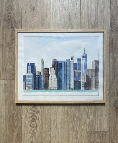 Manhattan von Gwenaël de Villeneuve, Malerei kaufen auf Singulart