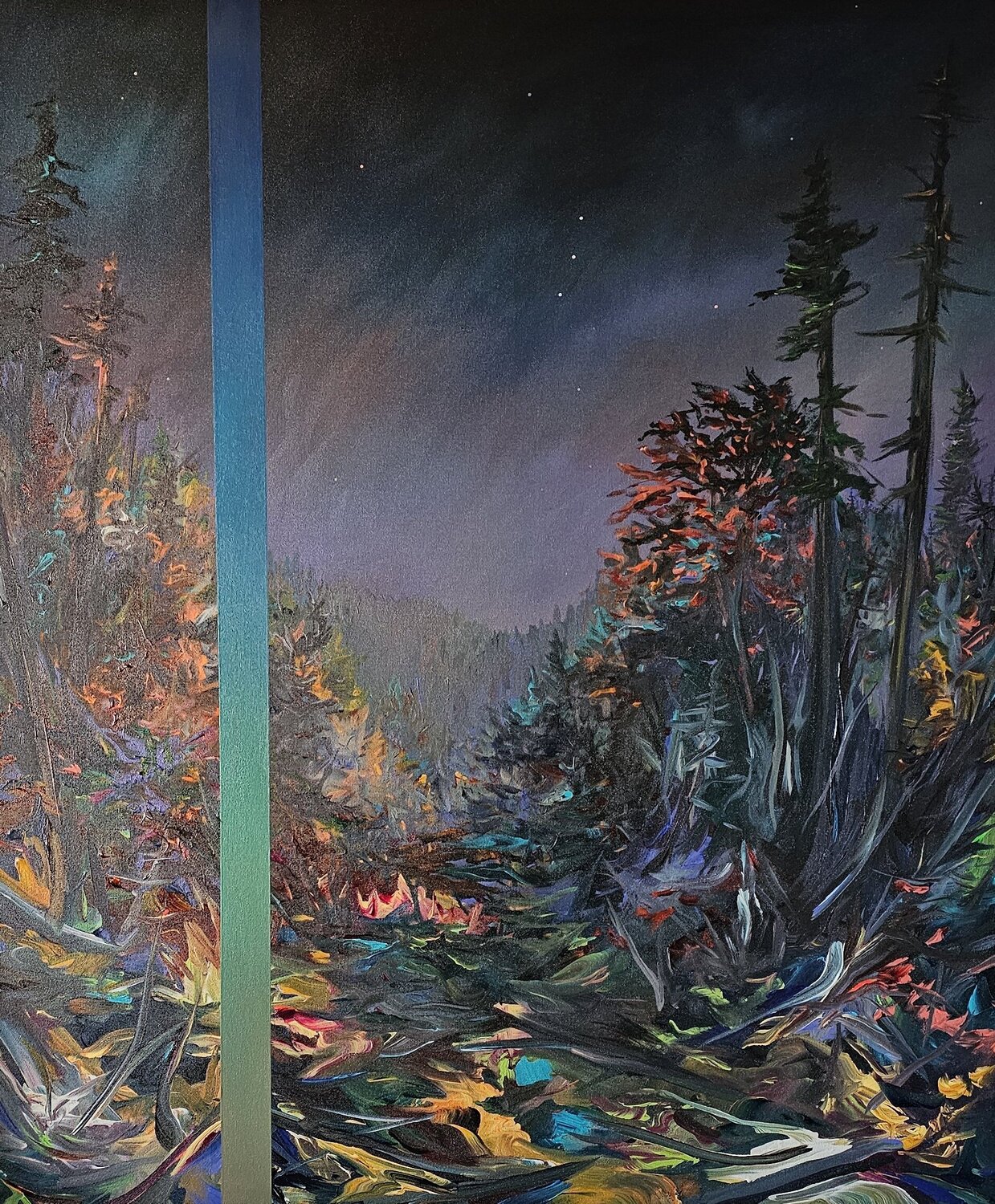 Twilight Boundary Joel Masewich Pintura original en venta