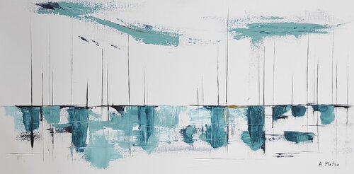 La marina van Adeline METRO, Schilderij te koop op Singulart