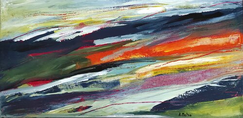 Vive le vent van Adeline METRO, Schilderij te koop op Singulart