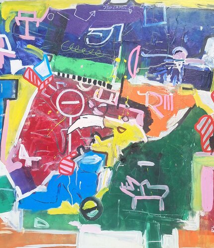 Fly eagle fly by Danny Hoens, 회화 for Sale on Singulart