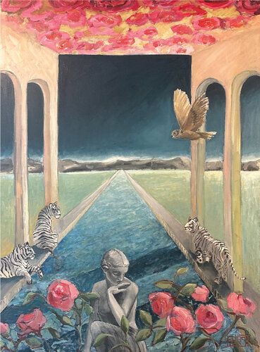 Subrosa di Johanna Furst, Pittura in vendita su Singulart