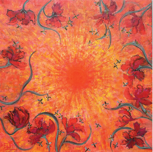 Pollination de Johanna Furst, Pintura a la venta en Singulart