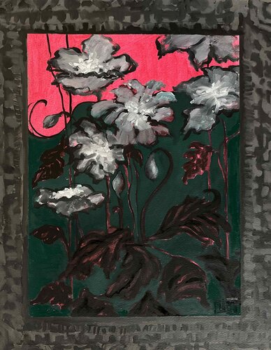 Anemone de Johanna Furst, Pintura a la venta en Singulart