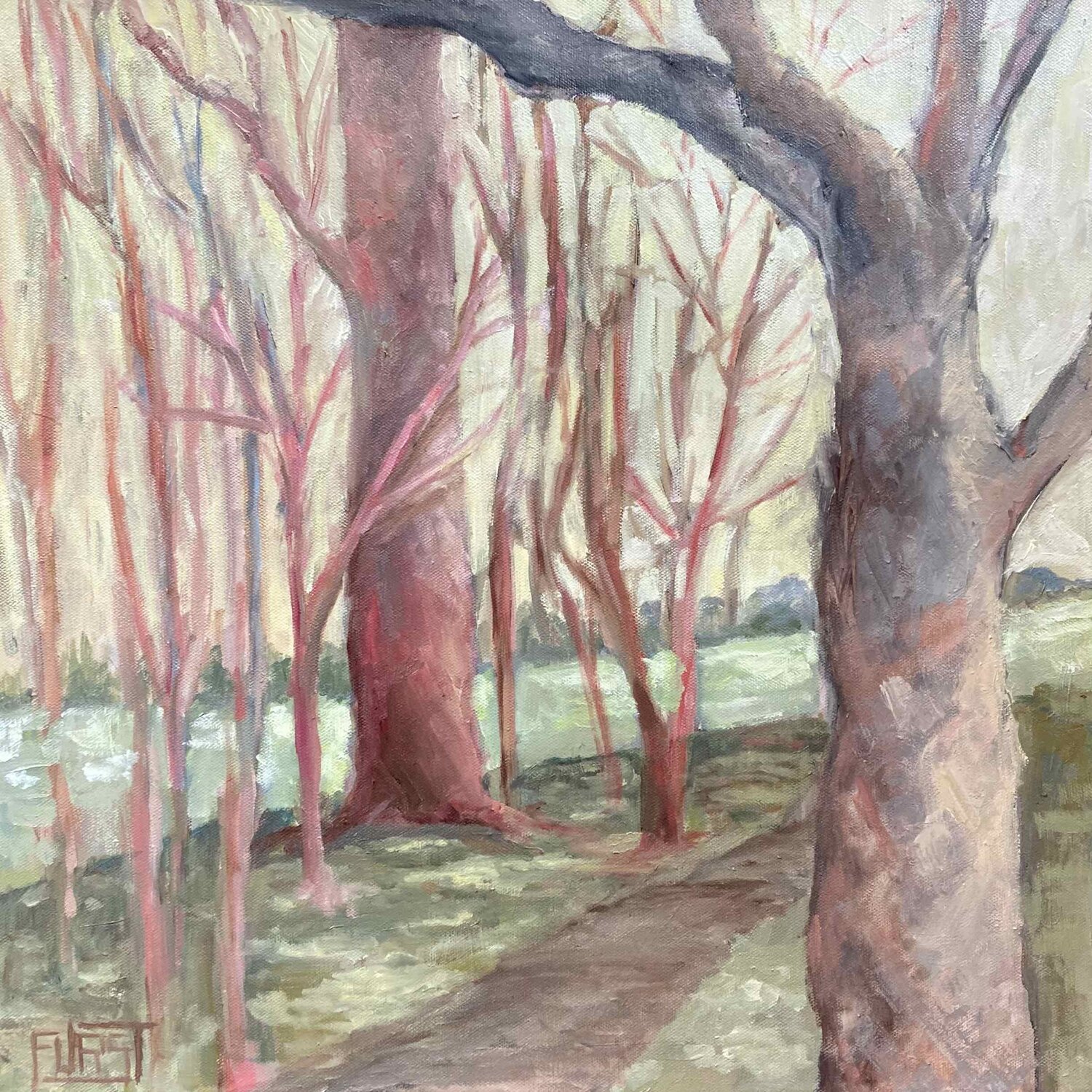 Our Walk Johanna Furst Pintura original en venta