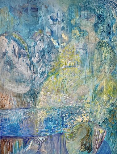 Le Rêve by Sandra Bédu, 회화 for Sale on Singulart