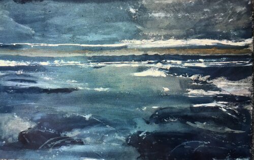 Ocean Waves van Rebecca Both, Schilderij te koop op Singulart