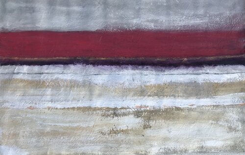Deep Purple Hue Sundown Silver de Rebecca Both, Pintura a la venta en Singulart