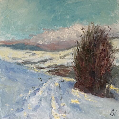 “When Winter Arrived” par Bernd Weber, Peinture en vente sur Singulart