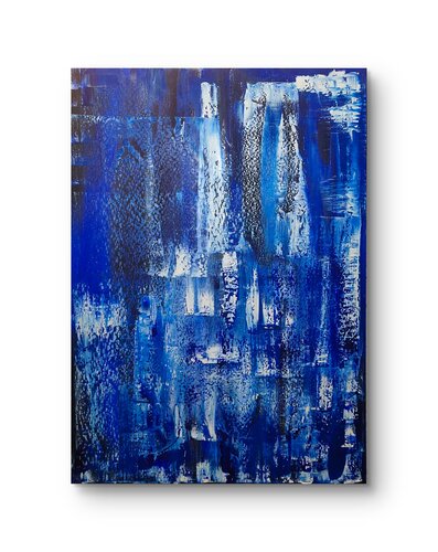 Blu infinito van Maria Dobrican, Schilderij te koop op Singulart