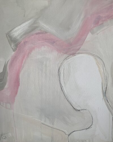 rose by Caroline Brüning Waldhoff, Painting for Sale on Singulart