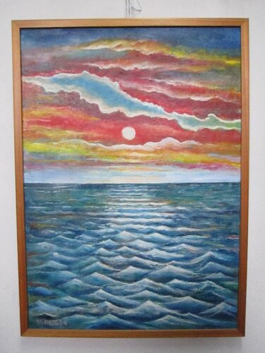 Die "stehende" Welle     262 by Michael Pletinski, 絵画 for Sale on Singulart